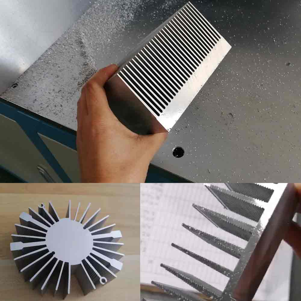 分離式型材切割機(jī)設(shè)備鋸切散熱器、太陽(yáng)花、鋁蜂窩板精度高無(wú)毛刺